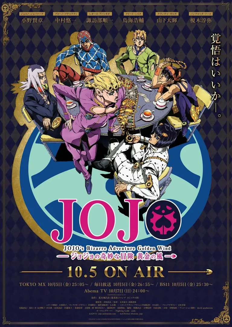 《JOJO的奇妙冒险黄金之风》全集高清完整版在线观看与剧情解析